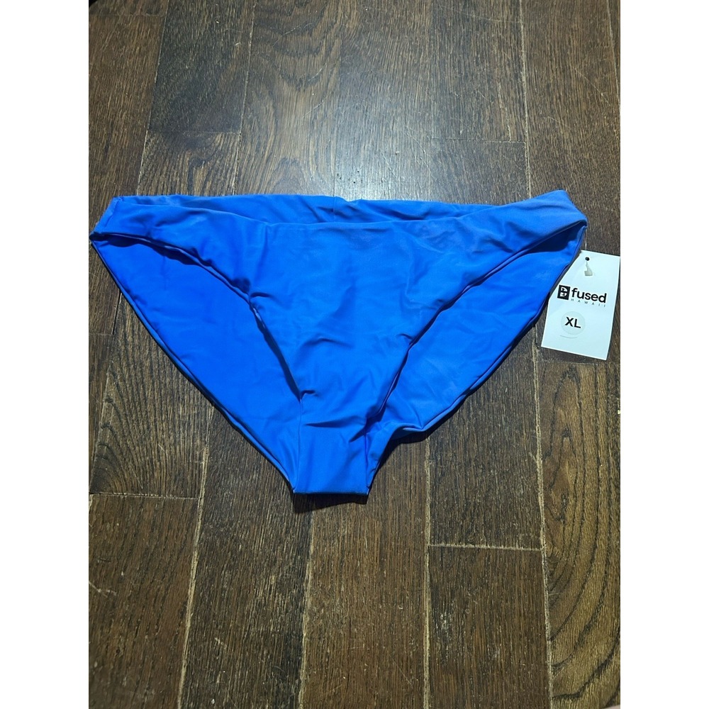 Fused Hawaii Hapuna Bikini Bottom Swimwear Swimsuit NEW  Tropical XL BLUE